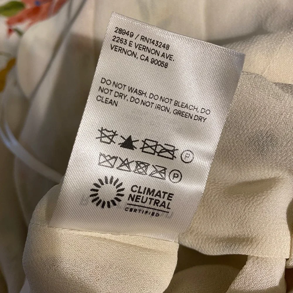 Reformation Butterfly Dress in Marie Antoinette - Picture 11 of 14